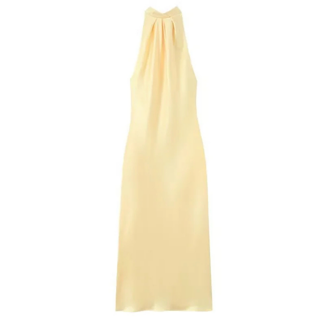 Ruby | Backless Midi Dress for Summer Parties - XS