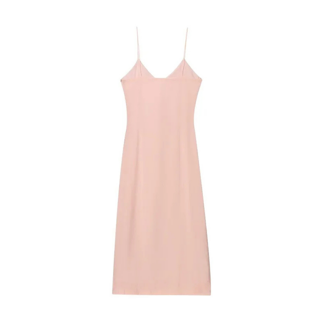Willow |Ruffle Summer Backless Dress with Straps for Parties and Beach Days