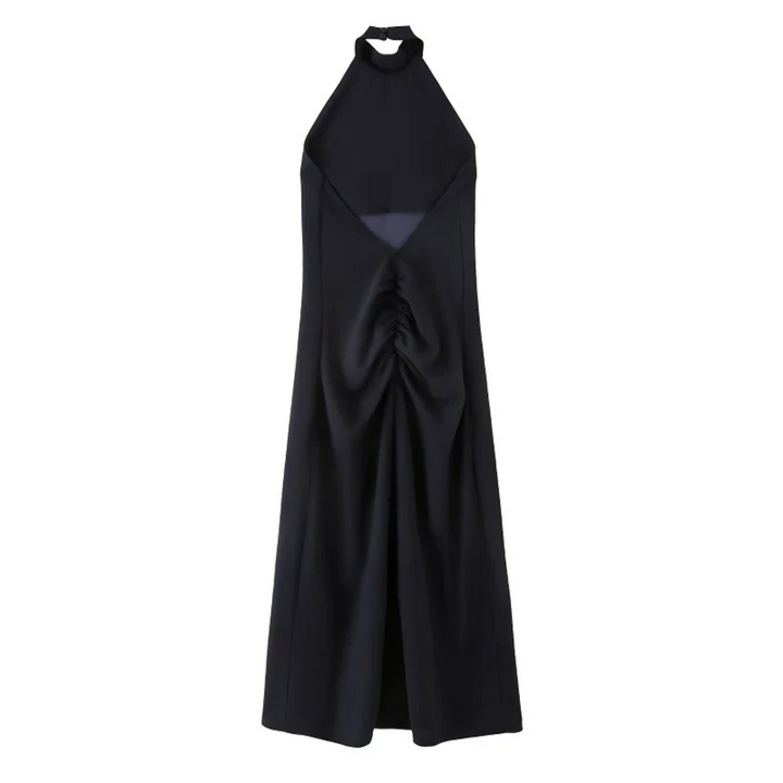 Lily | Backless Shoulder Midi Dress for Summer Parties and Beach Days