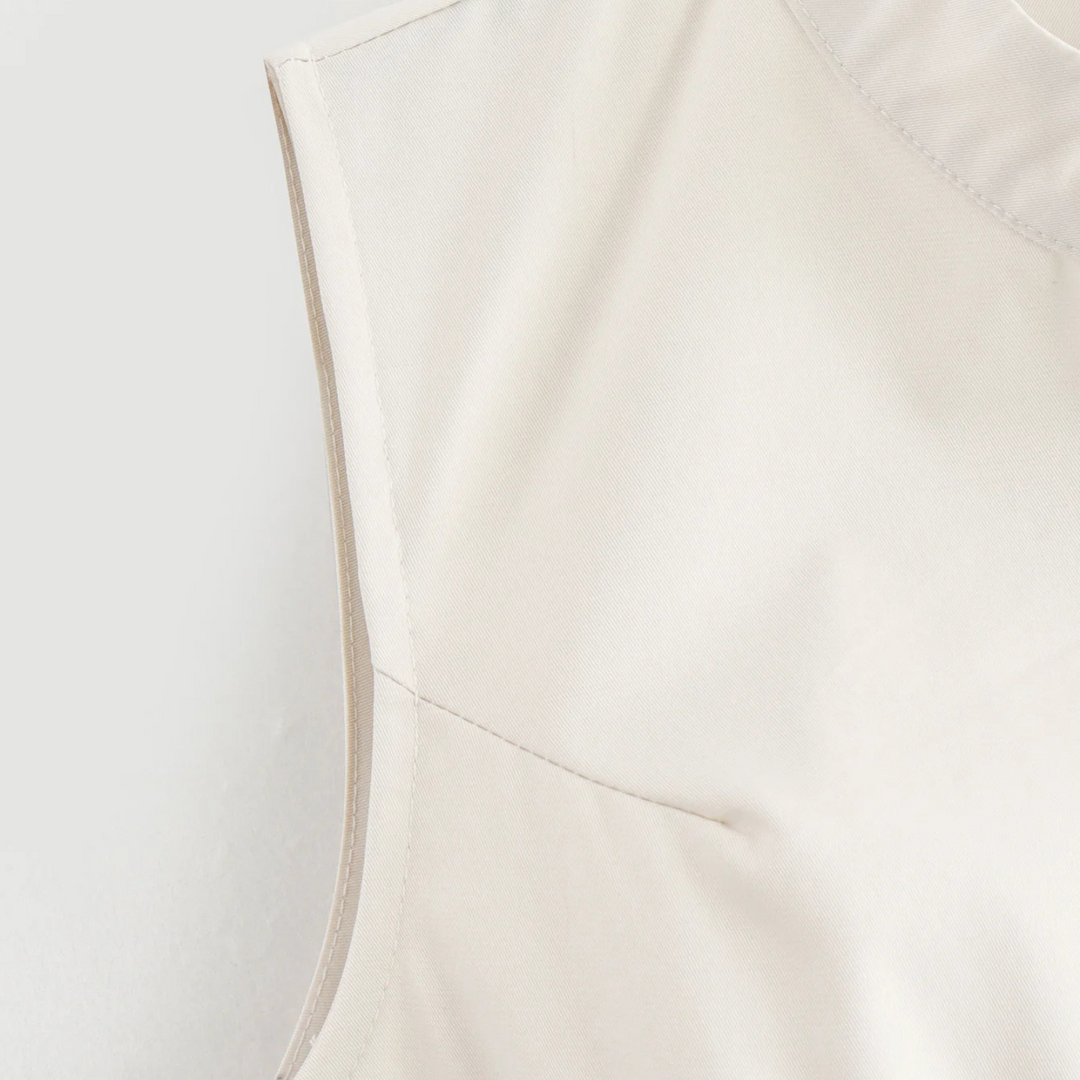 Evie | Sleeveless Zipper Maxi Dress for Summer Holidays and Parties