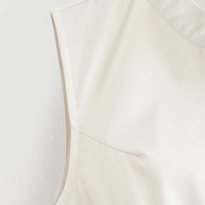 Evie | Sleeveless Zipper Maxi Dress for Summer Holidays and Parties