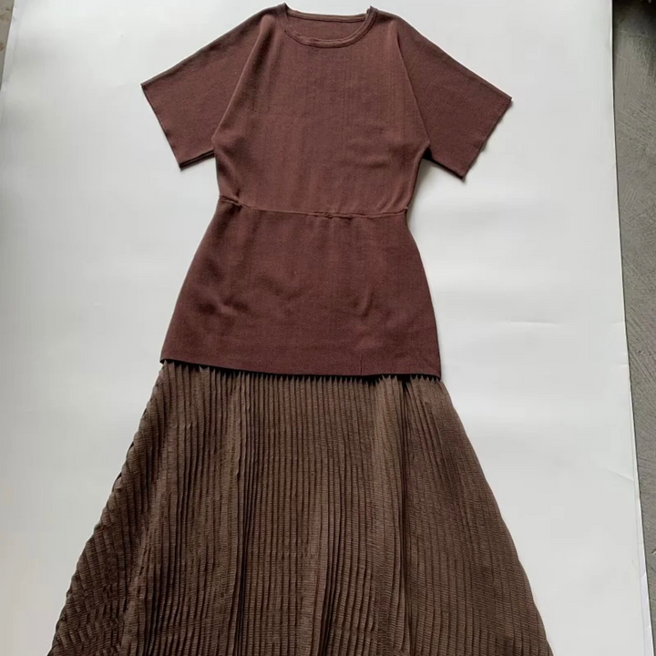 Mia | Short-Sleeved Maxi Dress for Vintage Party Looks