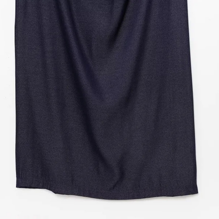 Zoe | Pleated Backless Midi Dress for Off-Shoulder Party Looks