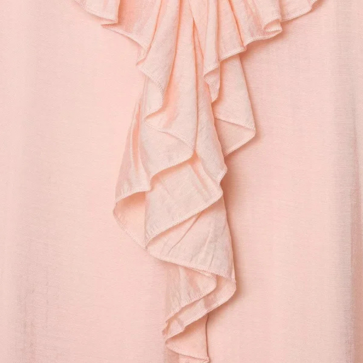 Willow |Ruffle Summer Backless Dress with Straps for Parties and Beach Days