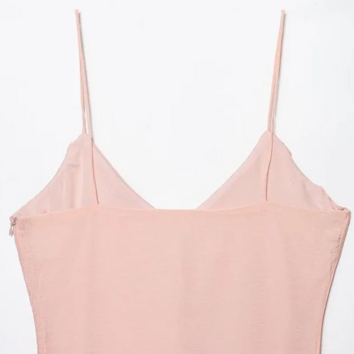 Willow |Ruffle Summer Backless Dress with Straps for Parties and Beach Days